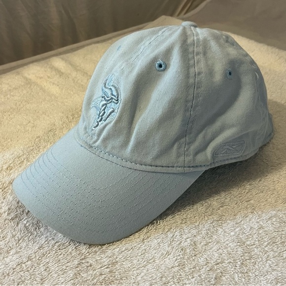 Minnesota Vikings Light Blue Embroidery Adjustable Cotton Football Cap by Reebok main image 16
